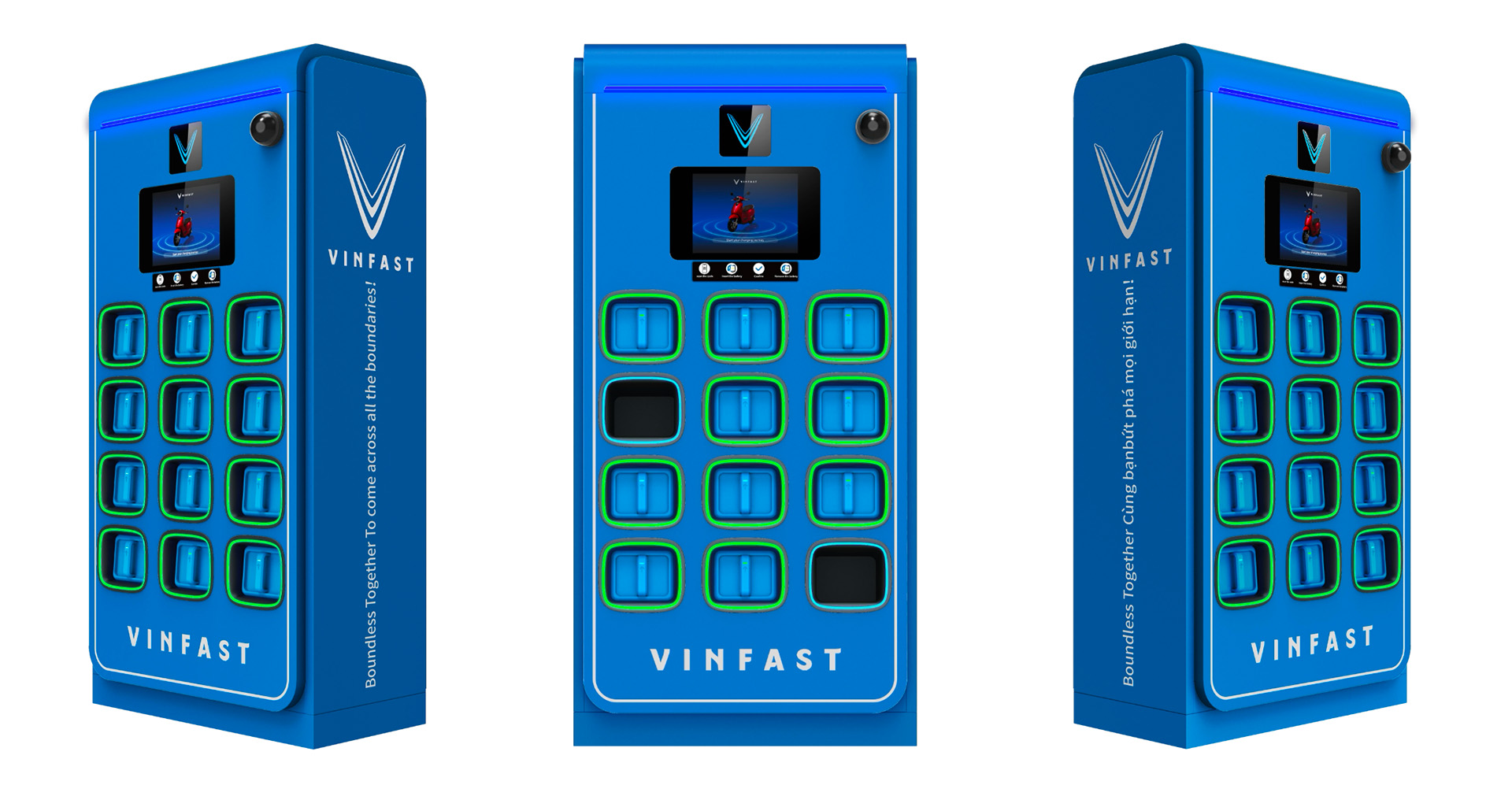  VinFast sẽ lắp đặt 1.000 trạm đổi pin đầu tiên
